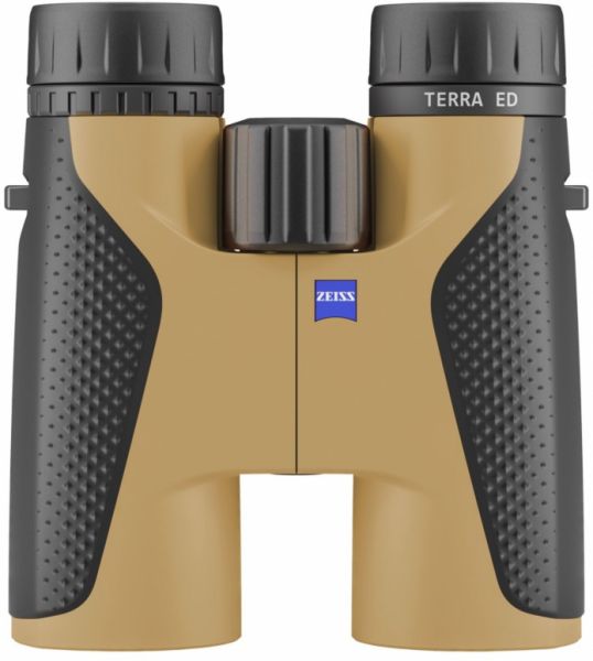 ZEISS Terra ED 10 x 42 schwarz - sand + Lens Cleaning Kit