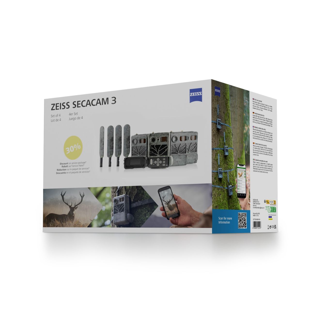 ZEISS Secacam 3 4er Pack